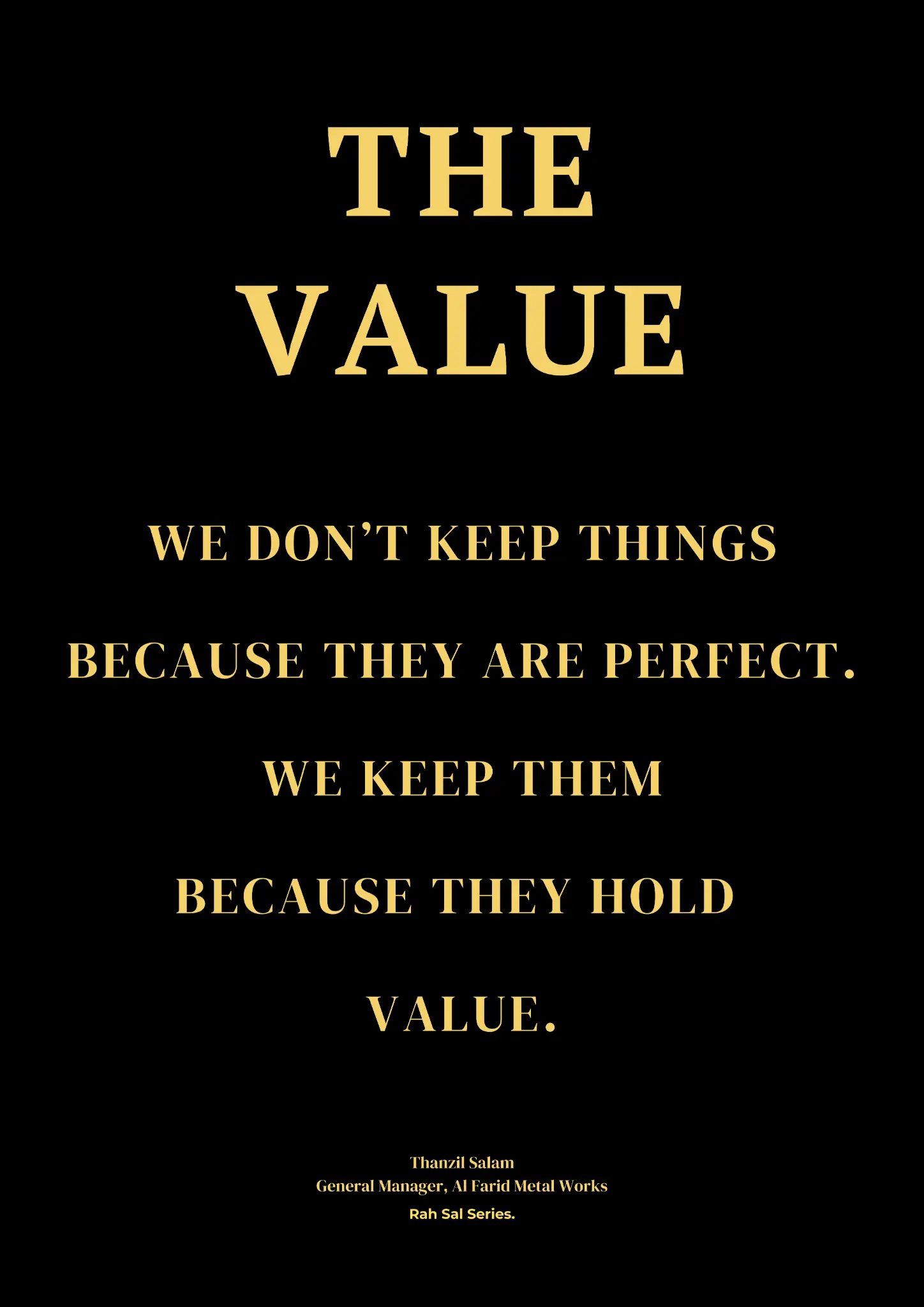 The Value